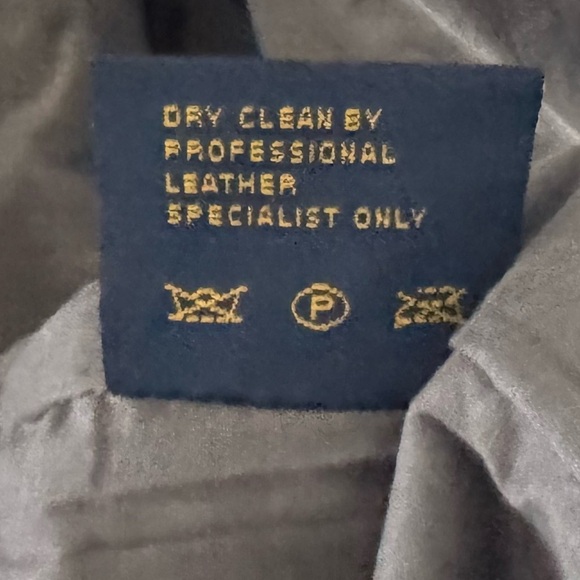 Loro Piana Storm System Jacket Mens Large Brown Cotton Leather Splatter Camo New - Picture 13 of 15